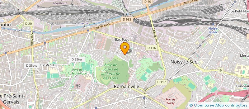 localisation de l'entreprise MONSIEUR AYOUB RAFASS à ROMAINVILLE