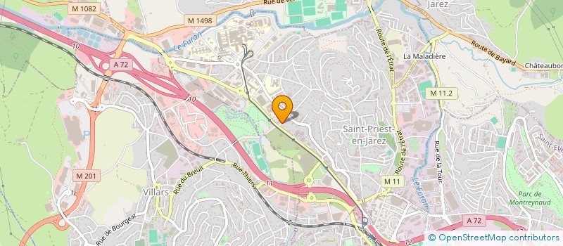 localisation de l'entreprise MONSIEUR AYOUB REZZAOUI  SAINT-PRIEST-EN-JAREZ