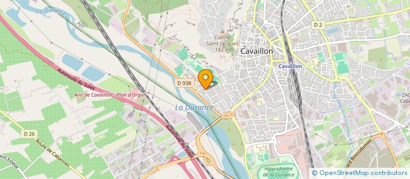 localisation de l'entreprise MONSIEUR AYOUB RIFKI  CAVAILLON