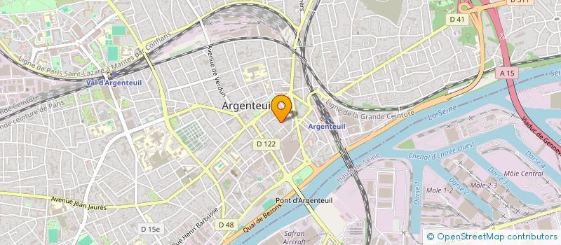 localisation de l'entreprise MONSIEUR AYOUB ROZANES--MONNOT DES ANGLES  ARGENTEUIL