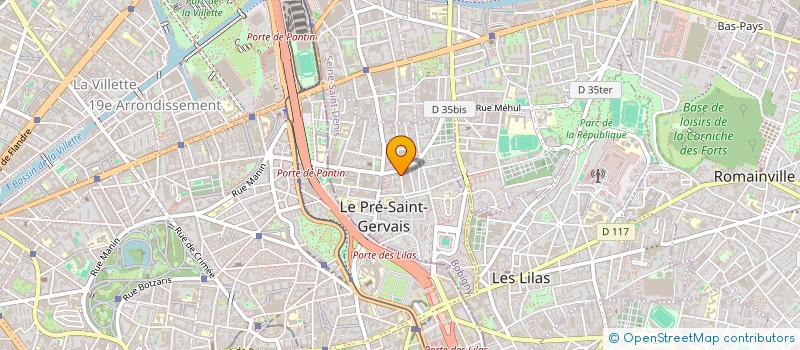 localisation de l'entreprise MONSIEUR AYOUB SAADI à LE PRE-SAINT-GERVAIS