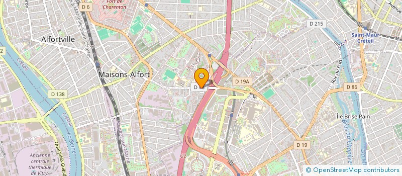 localisation de l'entreprise MONSIEUR AYOUB SAHIL  MAISONS-ALFORT