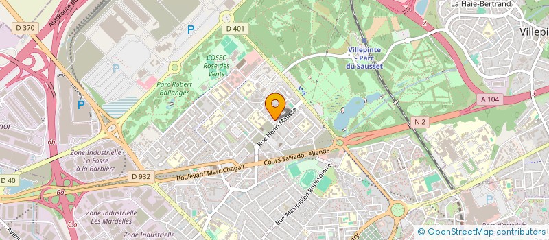 localisation de l'entreprise MONSIEUR AYOUB SANSRI  AULNAY-SOUS-BOIS