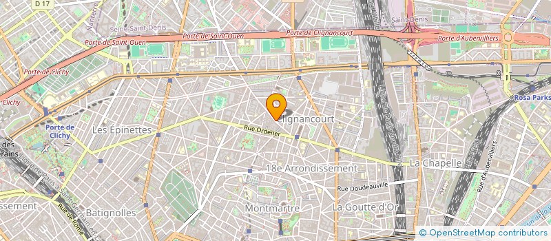 localisation de l'entreprise MONSIEUR AYOUB SARDI  PARIS