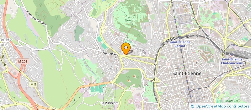 localisation de l'entreprise MONSIEUR AYOUB SEBBAR  SAINT-ETIENNE