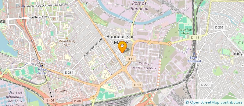 localisation de l'entreprise MONSIEUR AYOUB SEGHIRI  BONNEUIL-SUR-MARNE