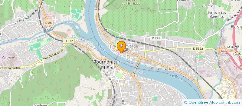 localisation de l'entreprise MONSIEUR AYOUB SYLLA  TAIN-L'HERMITAGE