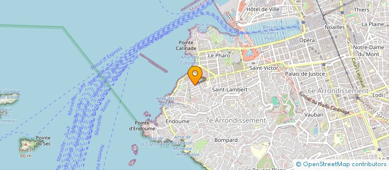 localisation de l'entreprise MONSIEUR AYOUB TALBI à MARSEILLE