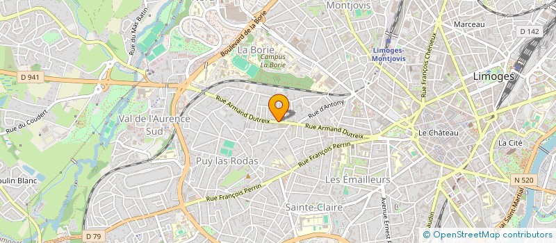 localisation de l'entreprise MONSIEUR AYOUB TAMASLOUKHT à LIMOGES