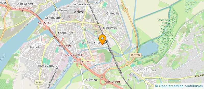 localisation de l'entreprise MONSIEUR AYOUB TBARIK  ARLES