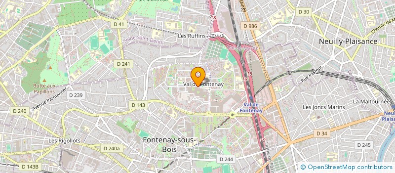 localisation de l'entreprise MONSIEUR AYOUB TOOUNKARA à FONTENAY-SOUS-BOIS