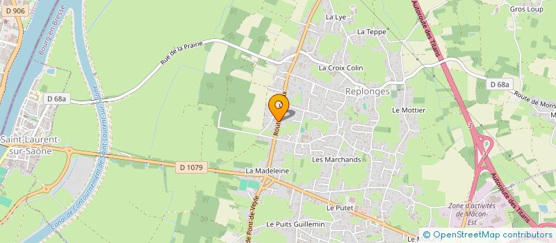 localisation de l'entreprise MONSIEUR AYOUB TOUHAMI à REPLONGES