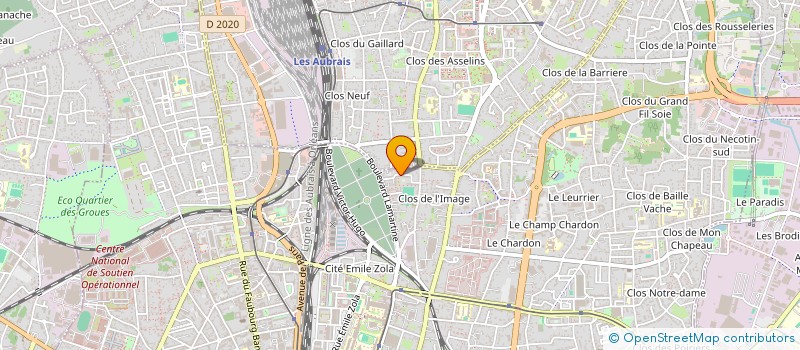 localisation de l'entreprise MONSIEUR AYOUB ZAHIDI  ORLEANS