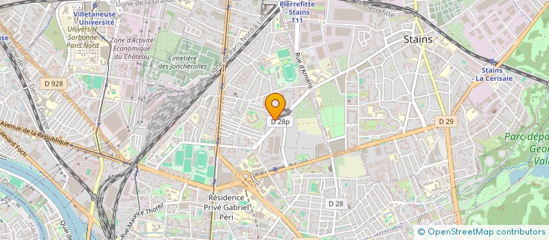 localisation de l'entreprise MONSIEUR AYOUB ZAIBI à PIERREFITTE-SUR-SEINE