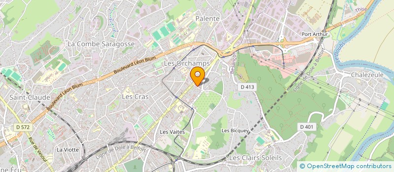 localisation de l'entreprise MONSIEUR AYOUB ZAIDANE  BESANCON