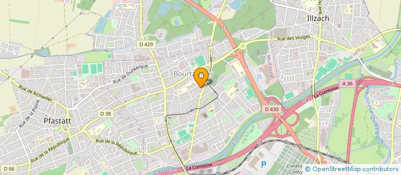 localisation de l'entreprise MONSIEUR AYOUB ZOUAOUI  MULHOUSE