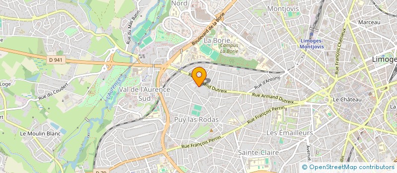 localisation de l'entreprise MONSIEUR AYOUB ZOUHAIR à LIMOGES
