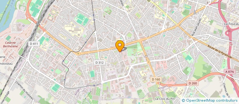 localisation de l'entreprise MONSIEUR AYOUBA CHERIF à ANGERS