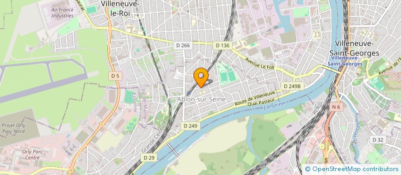 localisation de l'entreprise MONSIEUR AYOUBA DIAKITE  ABLON-SUR-SEINE