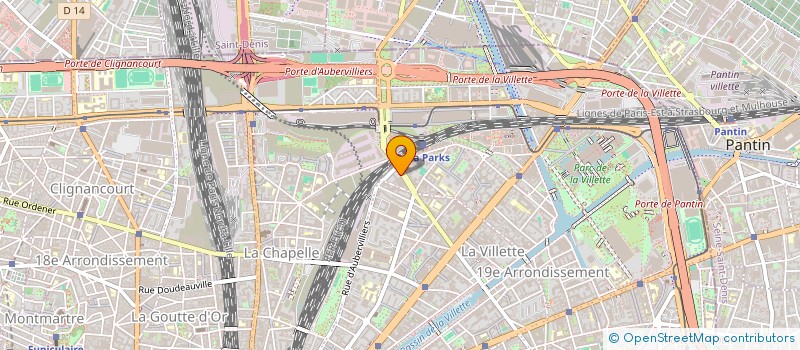 localisation de l'entreprise MONSIEUR AYOUBA TONY BAMBA  PARIS