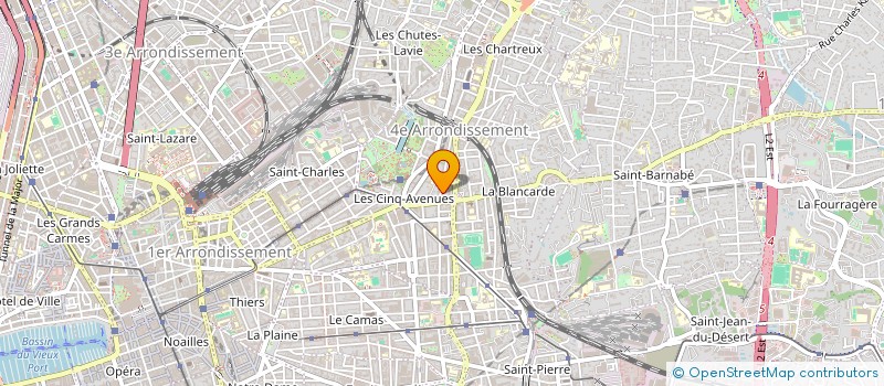 localisation de l'entreprise MONSIEUR AYOUBE BOUTELLA à MARSEILLE