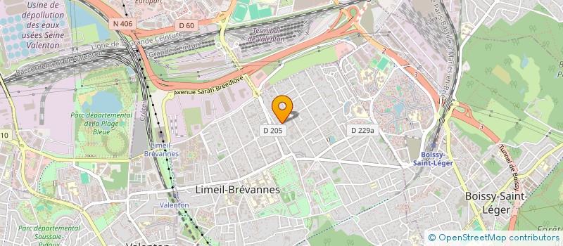 localisation de l'entreprise MONSIEUR AYRTON AMADOR DA SILVA  LIMEIL-BREVANNES