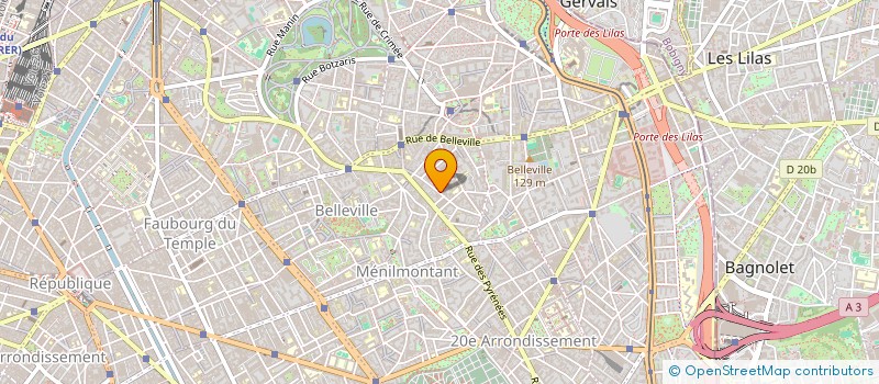 localisation de l'entreprise MONSIEUR AYRTON ARON  PARIS