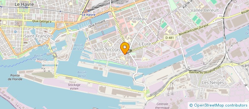 localisation de l'entreprise MONSIEUR AYRTON DELAPORTE  LE HAVRE