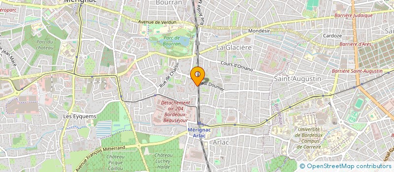 localisation de l'entreprise MONSIEUR AYRTON TERREN-VILA  MERIGNAC