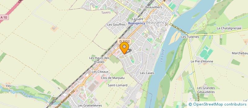 localisation de l'entreprise MONSIEUR AYSAR BEN ABDALLAH à BEAUGENCY