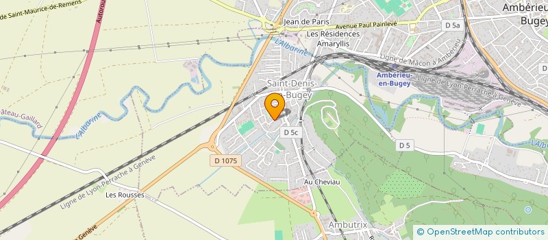 localisation de l'entreprise MONSIEUR AYSE BALABAN KARTAL  AMBERIEU-EN-BUGEY