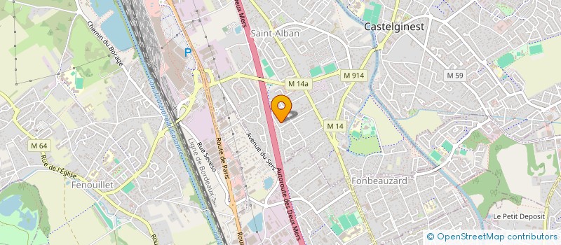 localisation de l'entreprise MONSIEUR AYSER BARHOUMI  SAINT-ALBAN