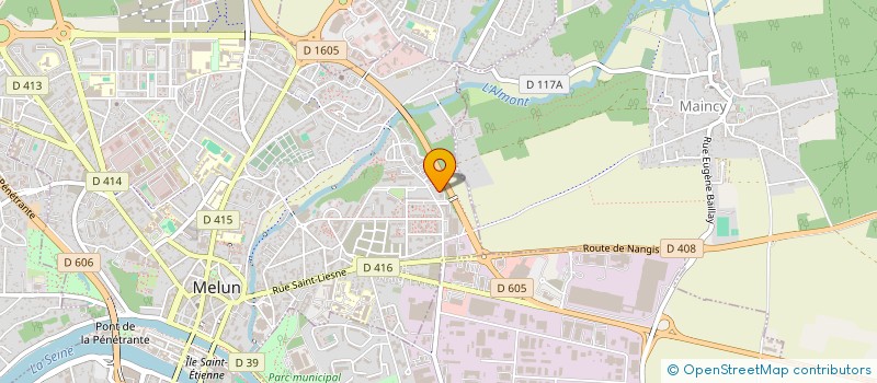 localisation de l'entreprise MONSIEUR AYSSER ARJOUNE à MELUN