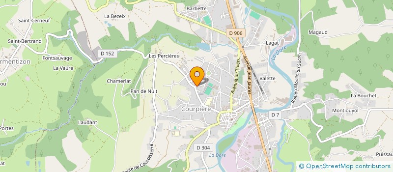 localisation de l'entreprise MONSIEUR AYTEKIN BICICI à COURPIERE