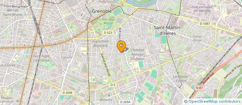 localisation de l'entreprise MONSIEUR AYTEKIN ERCIYAS à GRENOBLE