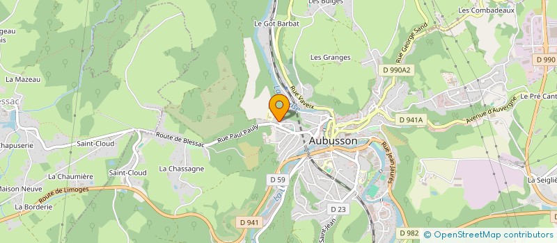 localisation de l'entreprise MONSIEUR AYTEKIN SAHIN à LIMOGES