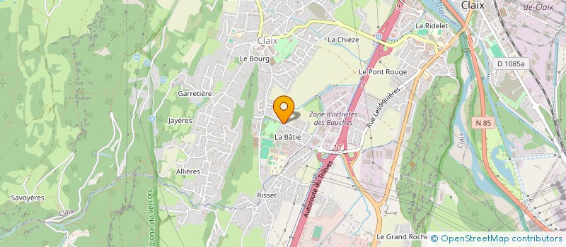 localisation de l'entreprise MONSIEUR AYTEKIN TEKTOGAN  CLAIX