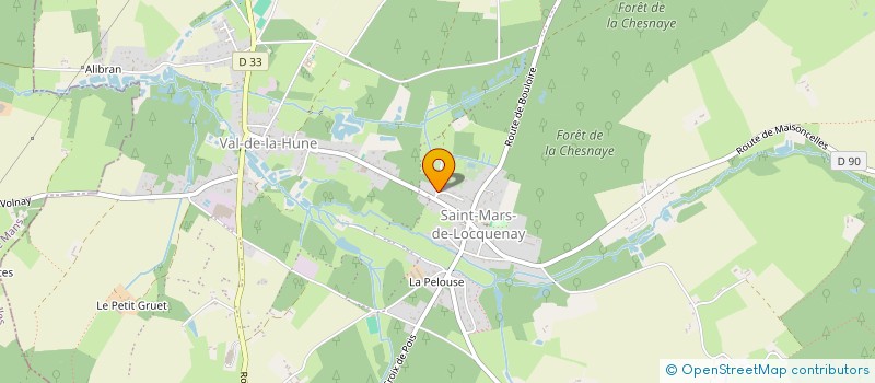 localisation de l'entreprise MONSIEUR AYUB ALI  SAINT-MARS-DE-LOCQUENAY