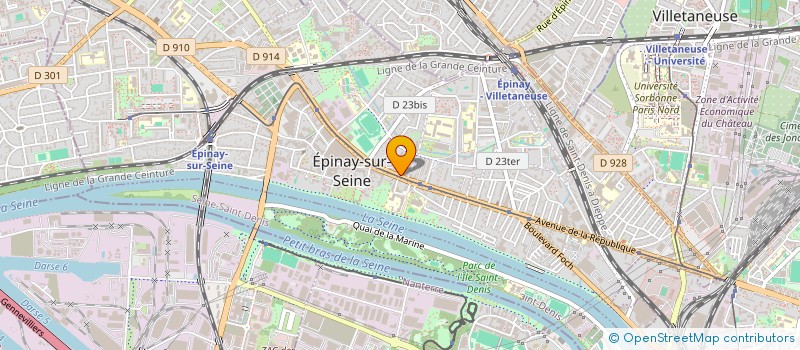 localisation de l'entreprise MONSIEUR AYUB ISMAIL YUSUF à EPINAY-SUR-SEINE
