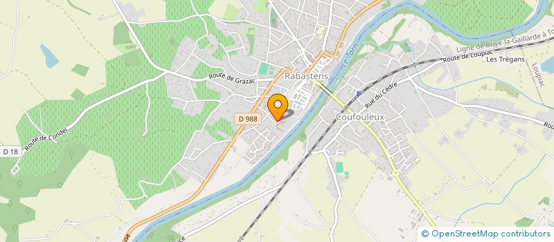 localisation de l'entreprise MONSIEUR AYUMU MATSUO  LAVAUR