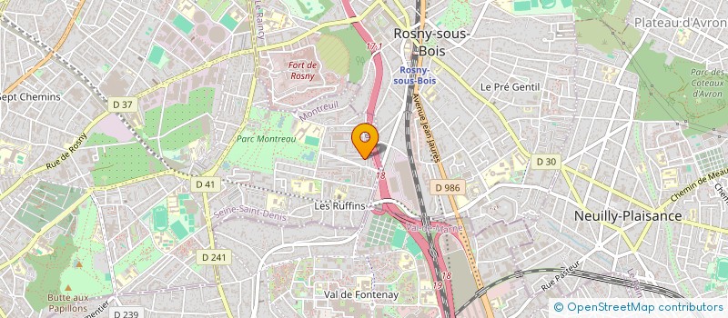 localisation de l'entreprise MONSIEUR AYYOUB BAAZIZ à MONTREUIL