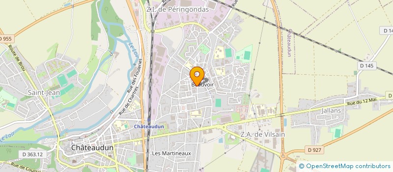 localisation de l'entreprise MONSIEUR AYYOUB BOUTALEB à CHATEAUDUN