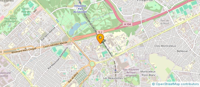 localisation de l'entreprise MONSIEUR AYYOUB BOUYDARNE à AULNAY-SOUS-BOIS