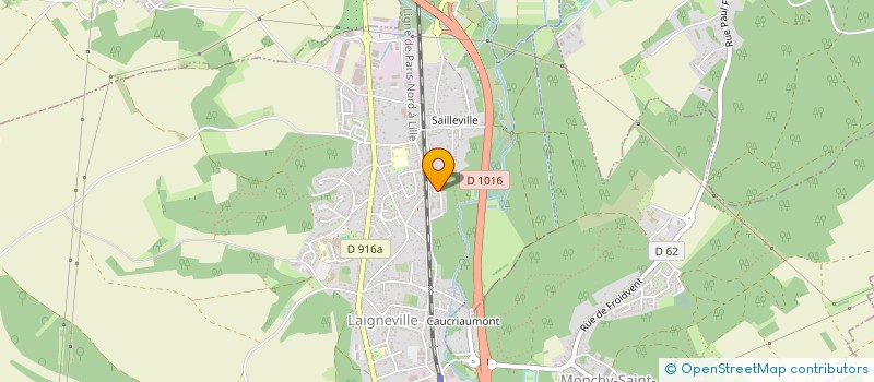 localisation de l'entreprise MONSIEUR AYYOUB DJAIDJA  LAIGNEVILLE