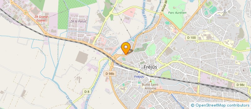 localisation de l'entreprise MONSIEUR AYYOUB HASSINI à FREJUS