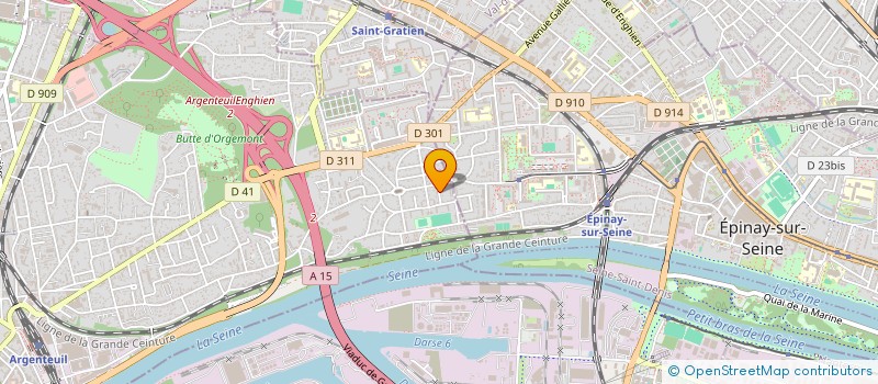 localisation de l'entreprise MONSIEUR AYYOUB LARBI ZEGHLACHE  ARGENTEUIL