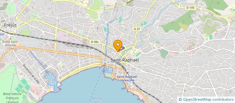 localisation de l'entreprise MONSIEUR AYYOUB RHAZOUANI à SAINT-RAPHAEL