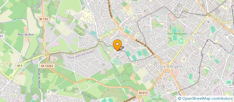 localisation de l'entreprise MONSIEUR AZ-EDDINE MENEGADI à MONTPELLIER