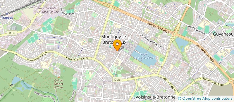 localisation de l'entreprise MONSIEUR AZ-EDDINE MEZOURI  MONTIGNY-LE-BRETONNEUX