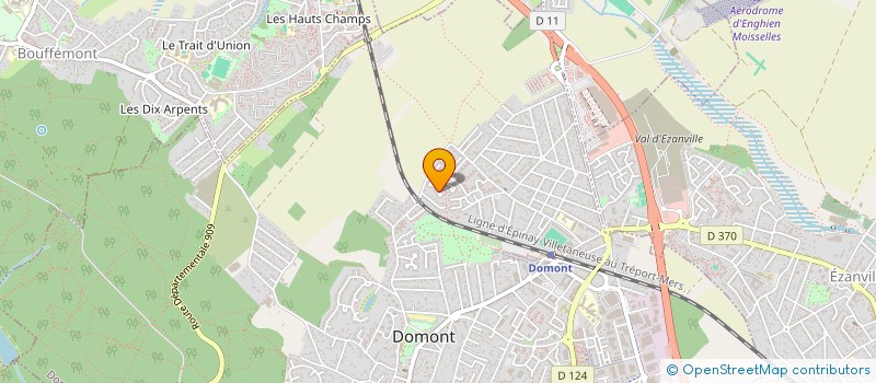 localisation de l'entreprise MONSIEUR AZ HAJOUI  DOMONT